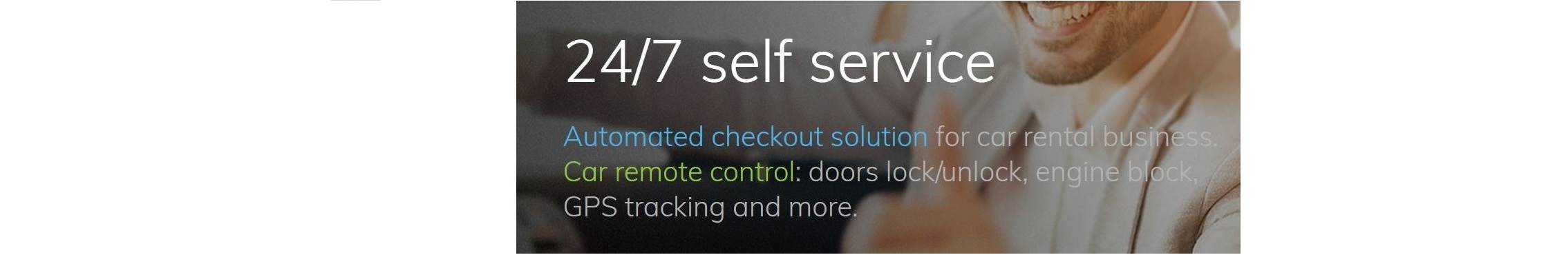 24/7 self-service for car rental customers
